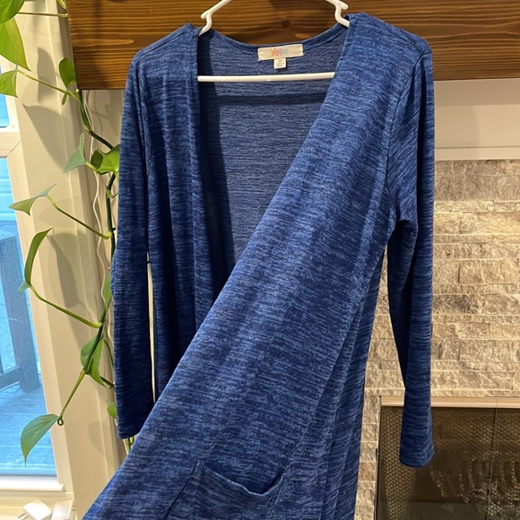 Lularoe “Sarah” Duster Cardigan - Picture 4 of 5